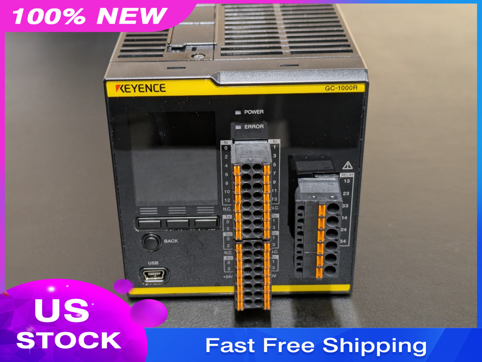 Keyence GC-1000R Safety Controller with Relay Output (BRAND NEW)
