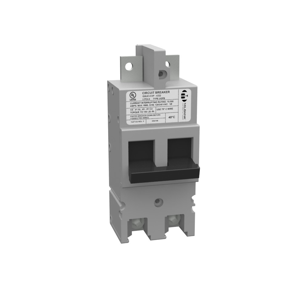 Milbank 100/125/150/200 Ampere 2 Pole 120-240 Volt Bolt-on