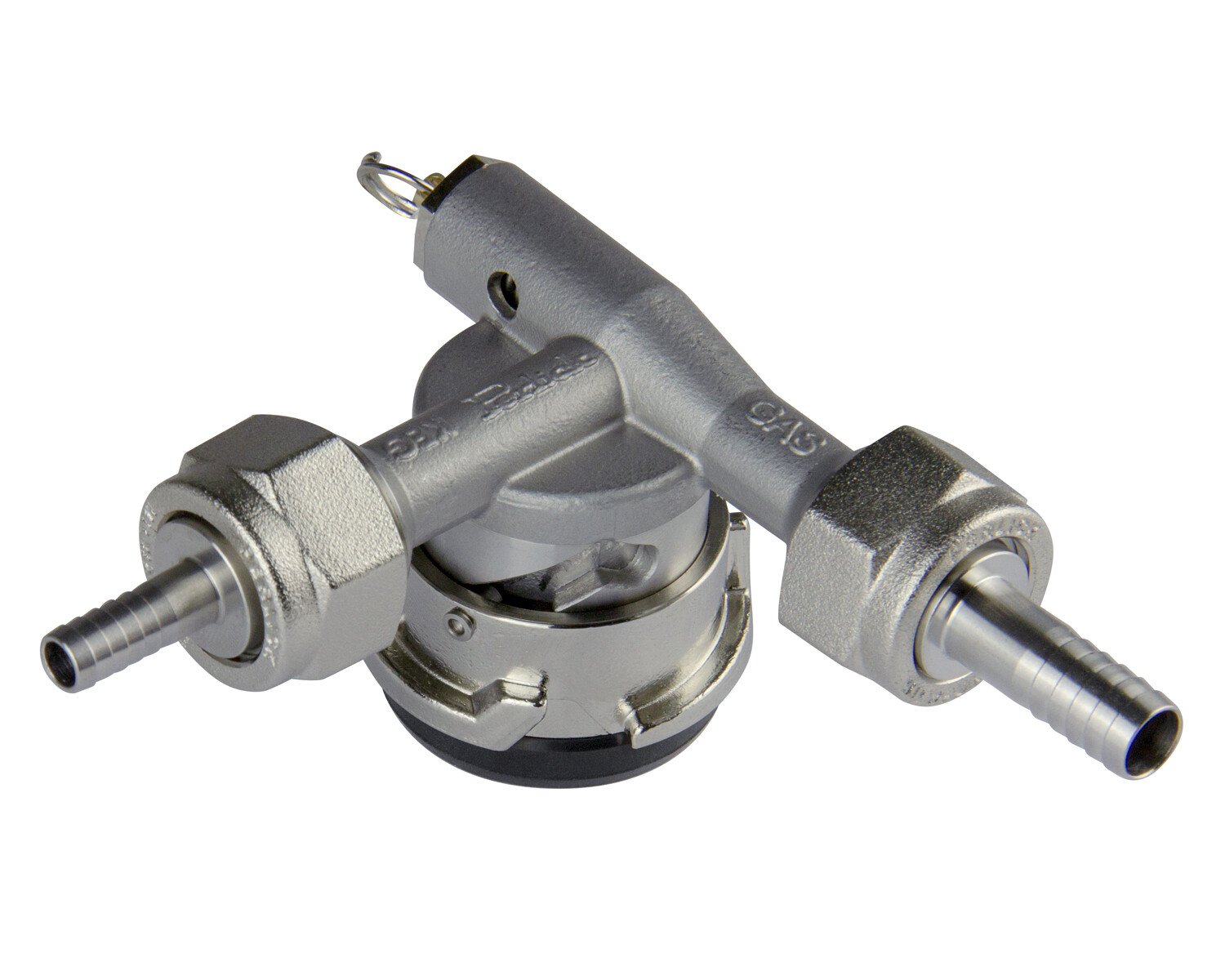 Perlick Lo-Boy Low Profile D System Keg Tap Coupler – 304 Stainless Steel