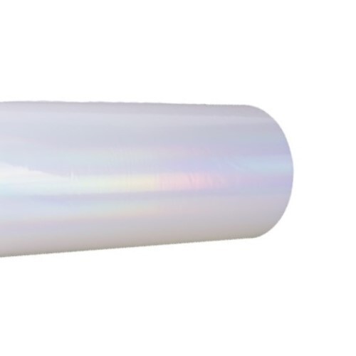 1.6mil Clear Rainbow Holographic Laminating Roll Film 12.75″ x 1000′, 1″ Core