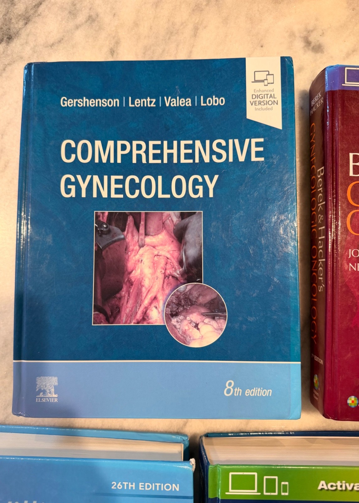 OB/GYN Medical Textbook Lot Williams Obstetrics 26th Speroff Gabbe Berek Compreh