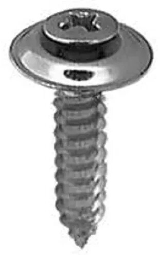 Auveco 2751 8 X 3/4″ Phillips Oval Head SEMS Tapping Screw Countersunk QTY 100