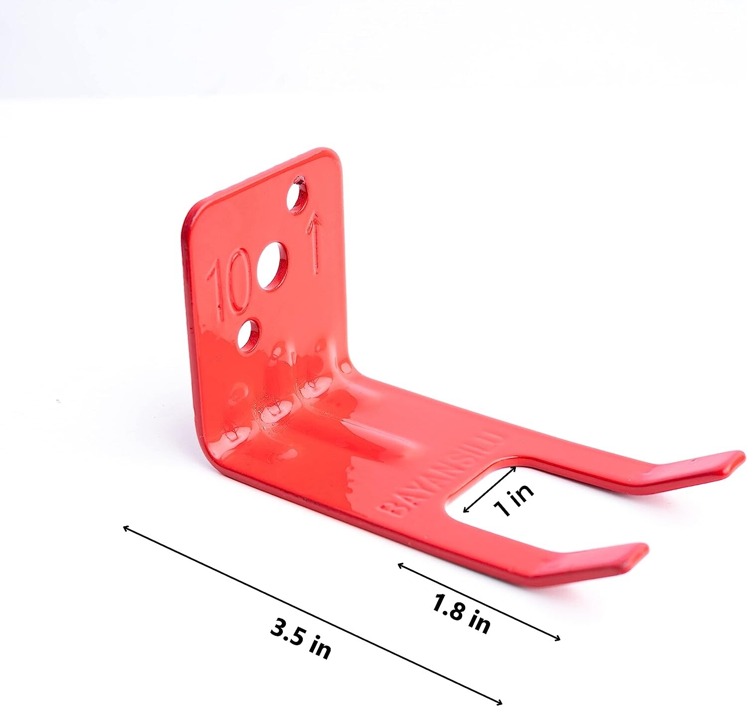 🔥🧯2-UNIVERSAL FORK STYLE WALL MOUNT BRACKETS 5-10 & 20lb. FIRE EXTINGUISHER