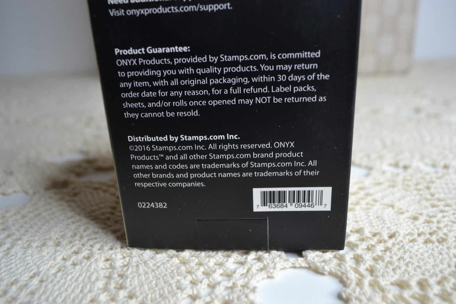 ONYX Shipping Labels, 4″ x 6 1/4″, 250 Labels per Roll have 13 BN Rolls avail.