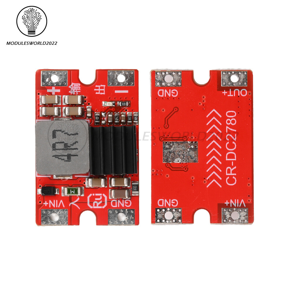 DC-DC Buck Module 27V to 5V/12V 8A Mini Model Aircraft High-power Buck Module
