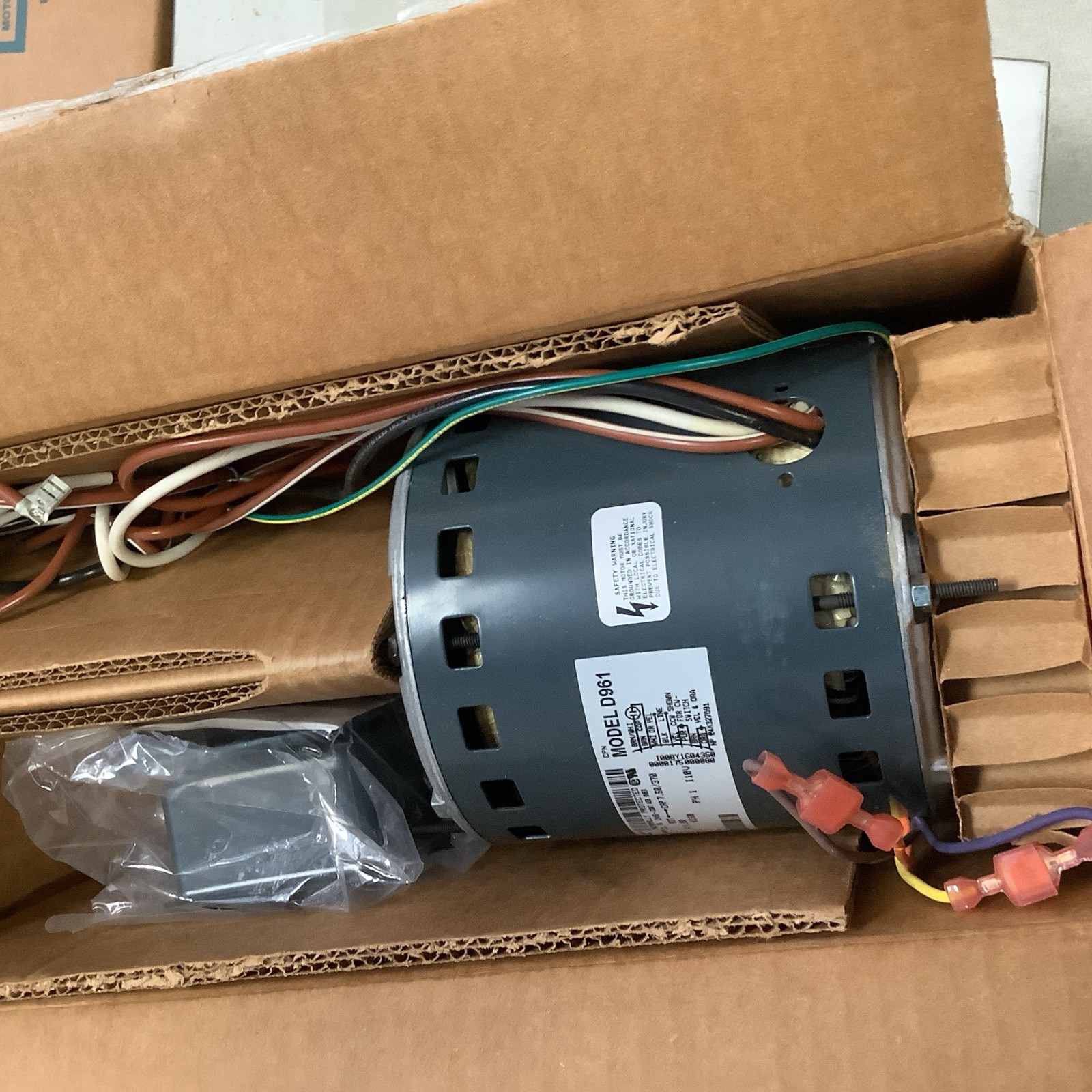 Fasco D961 Motor – 1/2HP, 460V, 1.90AMPS, 825RPM
