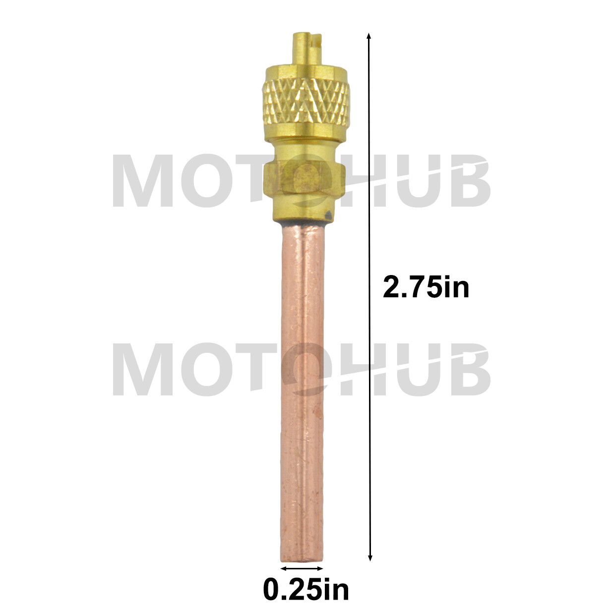 10x Service/Access Valve 1/4″ SAE *1/4″ OD *2.75″ Stem Core AC Refrigeration Kit