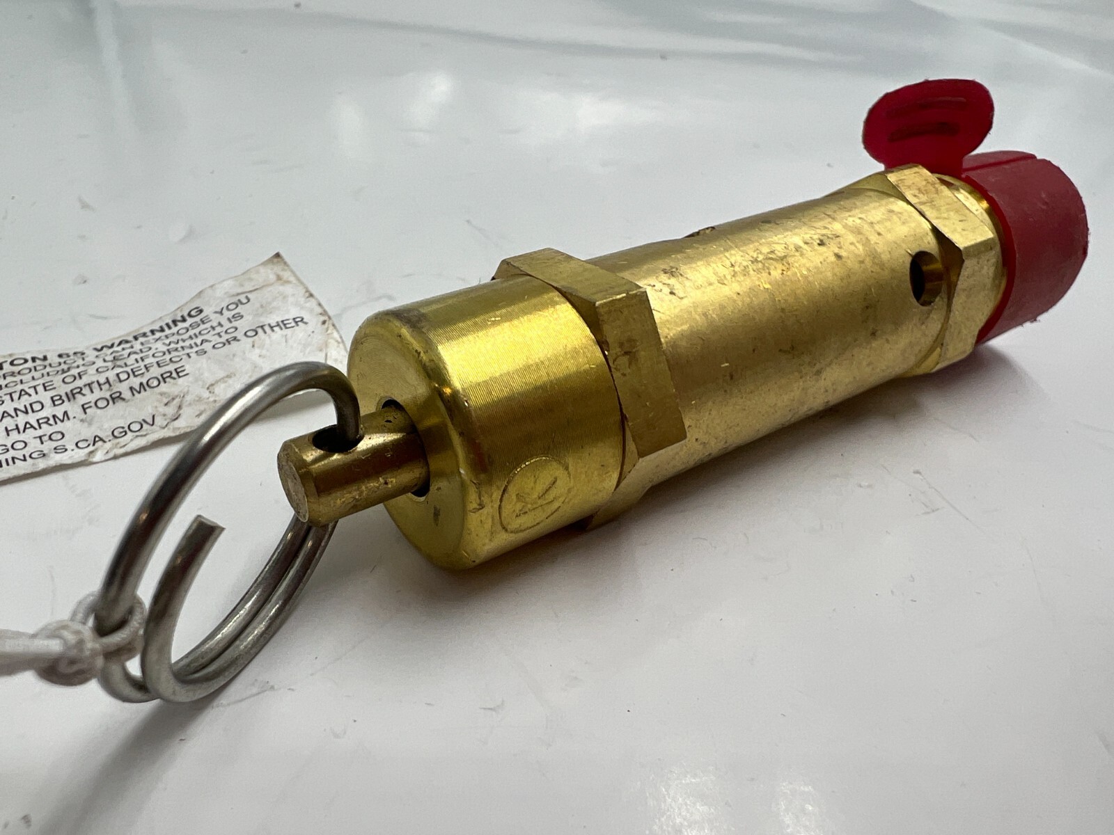 Kingston FIG. 112CSS 1/2NPT Pressure Relief Safety Valve 0G15749.2CL, Brass