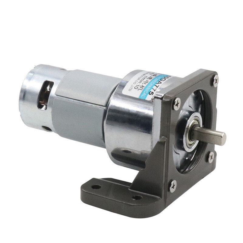 DC 12V/24V 35W High Torque Metal Gear 775 Reduction Motor 60GA Speed 5RPM-500RPM