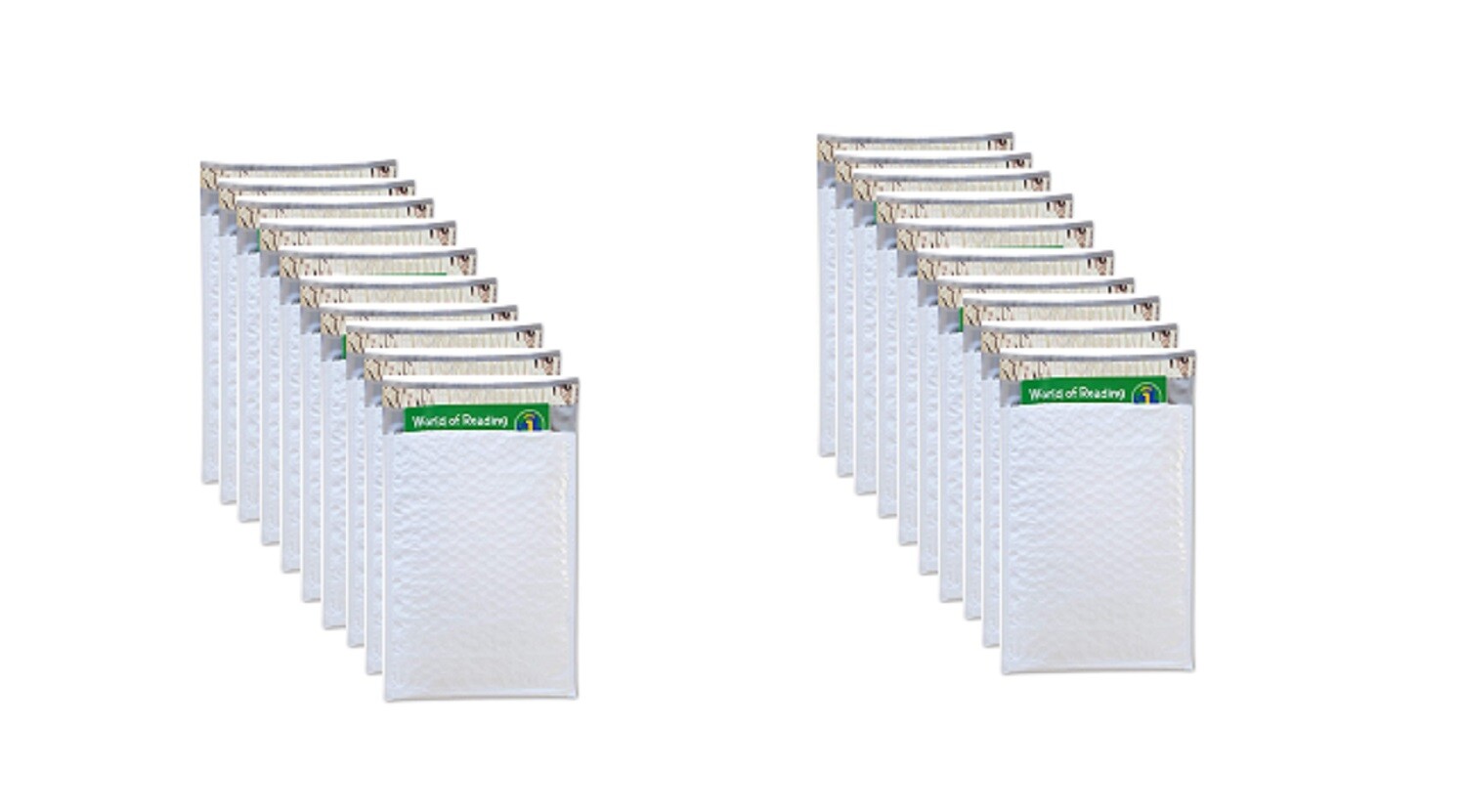 Air Jacket Polybags Mailer 7.25 X 11.25 Self Sealing Bubble Select 20 or 55 bags