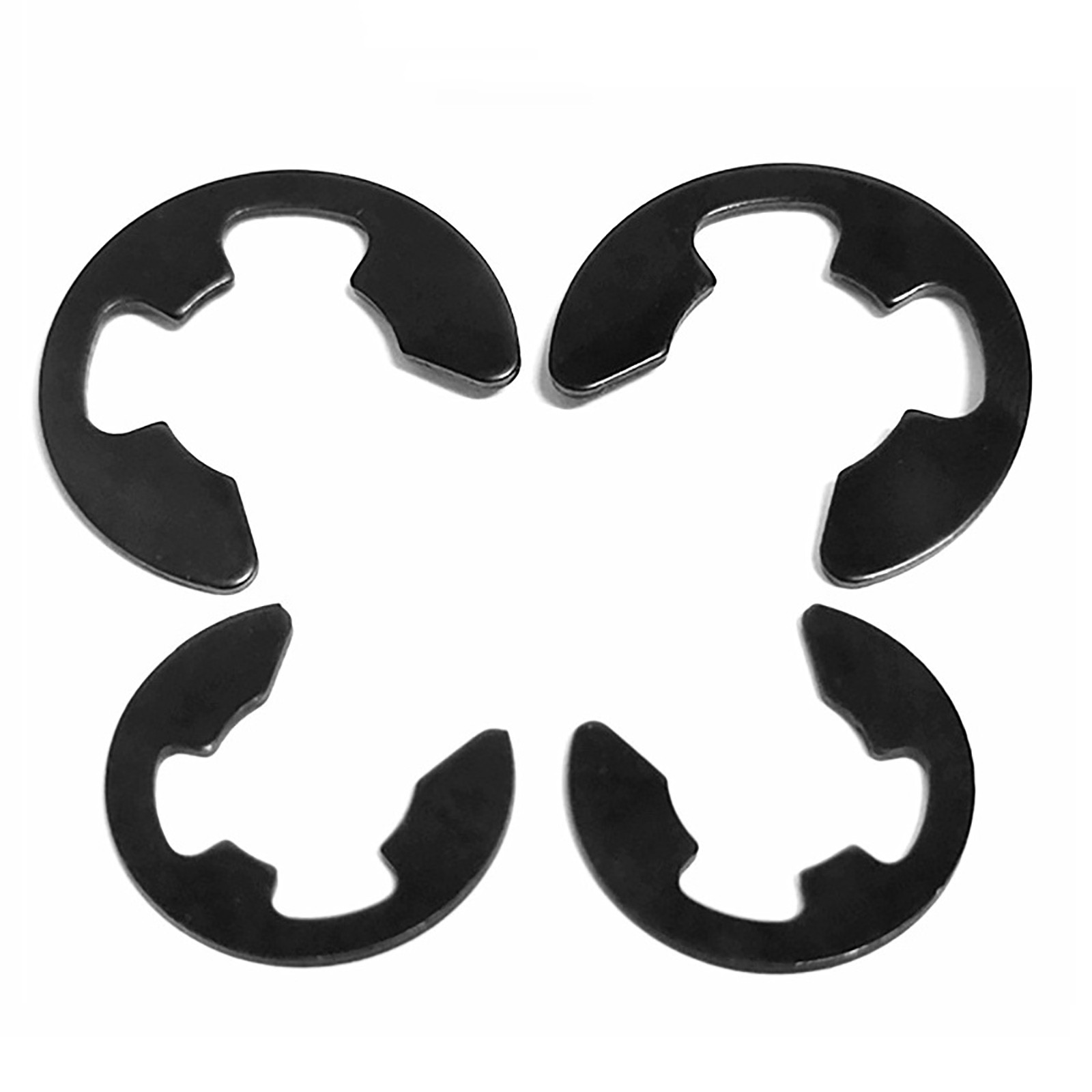 1.2-24mm E CLIP WASHER RETAINING RINGS CIRCLIP CLIPS 65 MANGANESE STEEL DIN 6799
