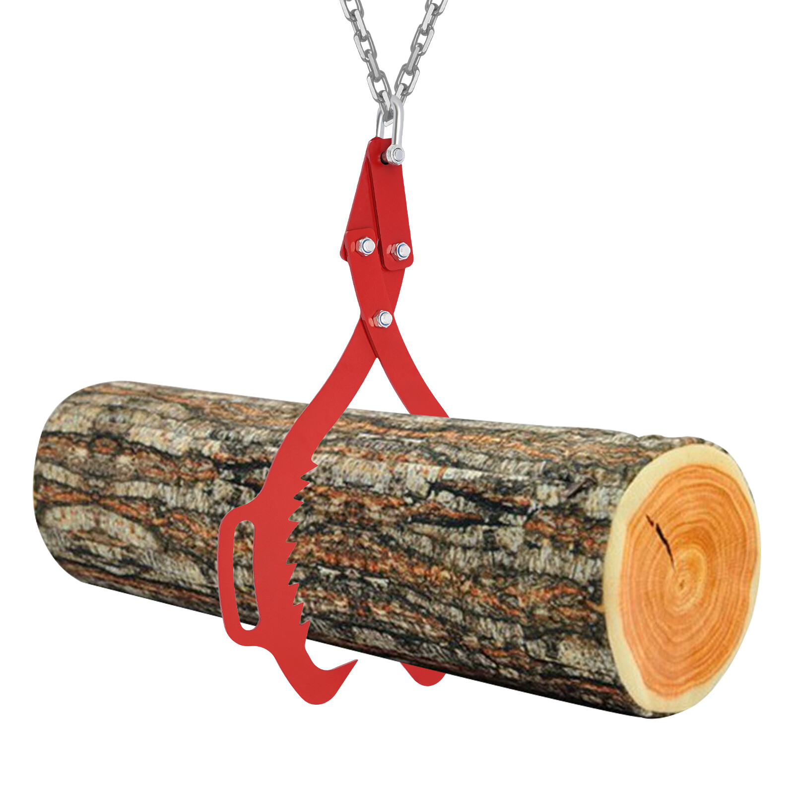 25″ Claw Hook, Log Lifting Tongs, Heavy Duty Grapple Timber Claw 1000kg 2200lbs
