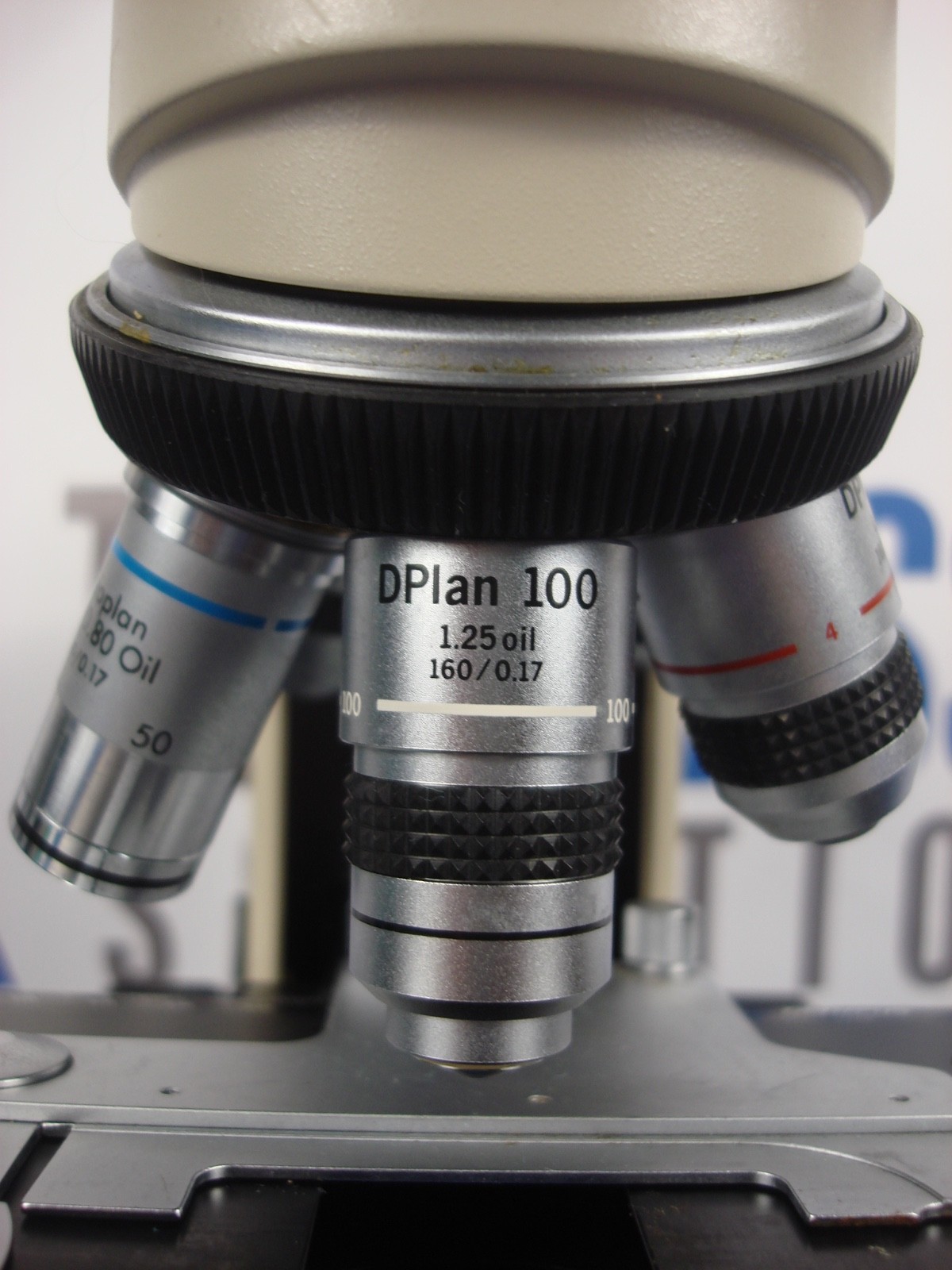 Olympus BH-2 Microscope 4x, 10x, 40x, 100x Oil, 50x Oil with Eyepiece 10×18 WF