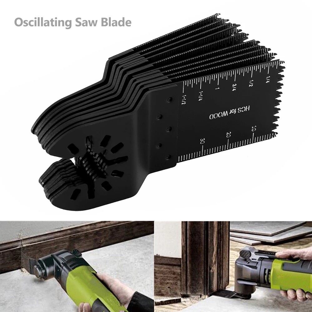 50 Saw Blade Oscillating Multi Tool For Dewalt Fein Bosch Milwaukee Porter Cable