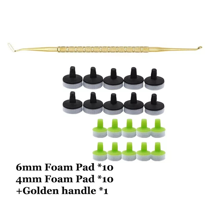 Dental Foam Pads Composite Resin Filling Spatula Handle OptraSculpt Kit Veneer