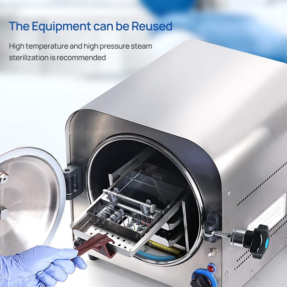AZDENT Dental Broken File Extractor Endodontic Removal System Kit Endo Root
