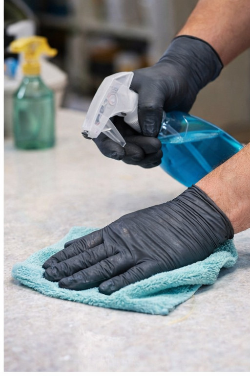VENOM STEEL Nitrile Gloves Rip Resistant Size Fits Most 100CT! FREE SHIPPING!!!