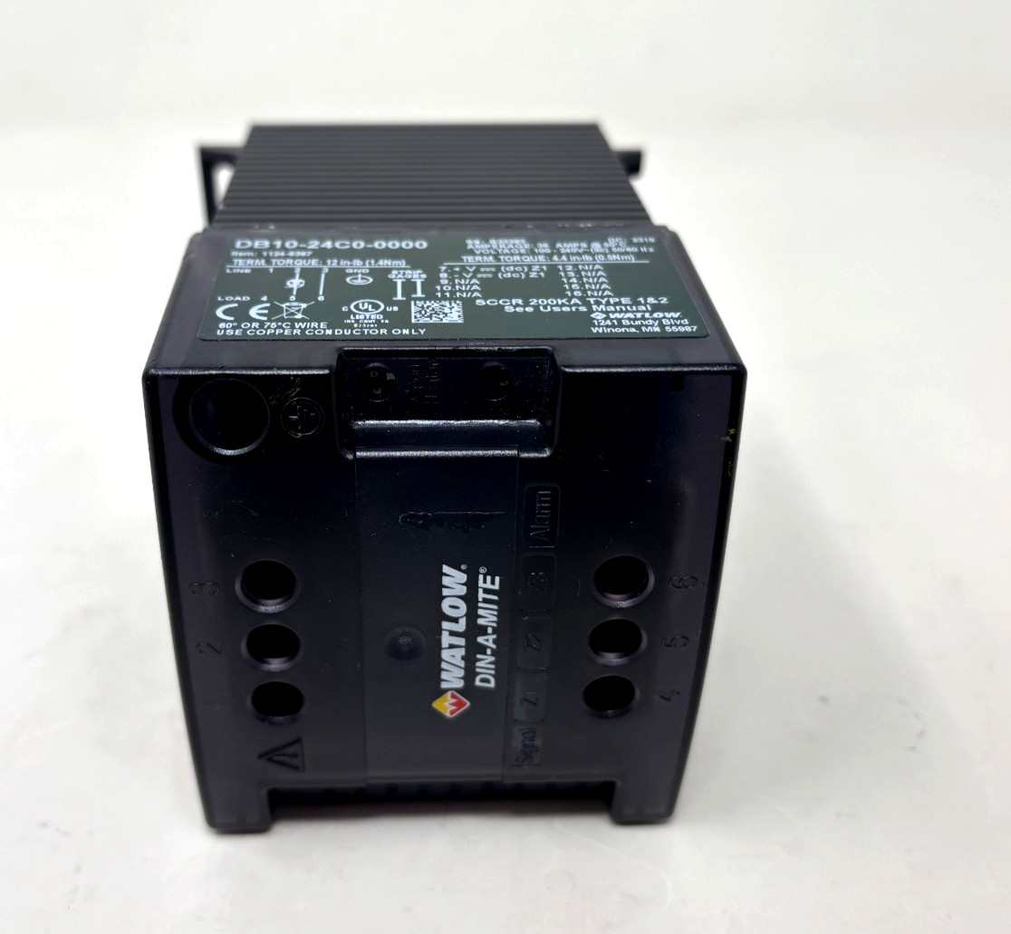 Watlow DB10-24C0-0000 DIN-A-MITE B Single and Three-Phase Power Controller