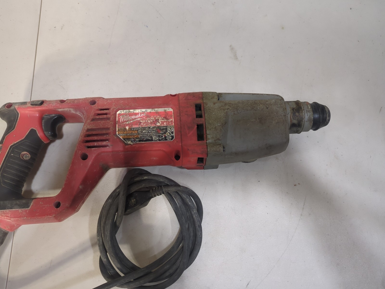 Milwaukee BROKEN 5262-81 1″ SDS Plus Corded Rotary Hammer BROKEN