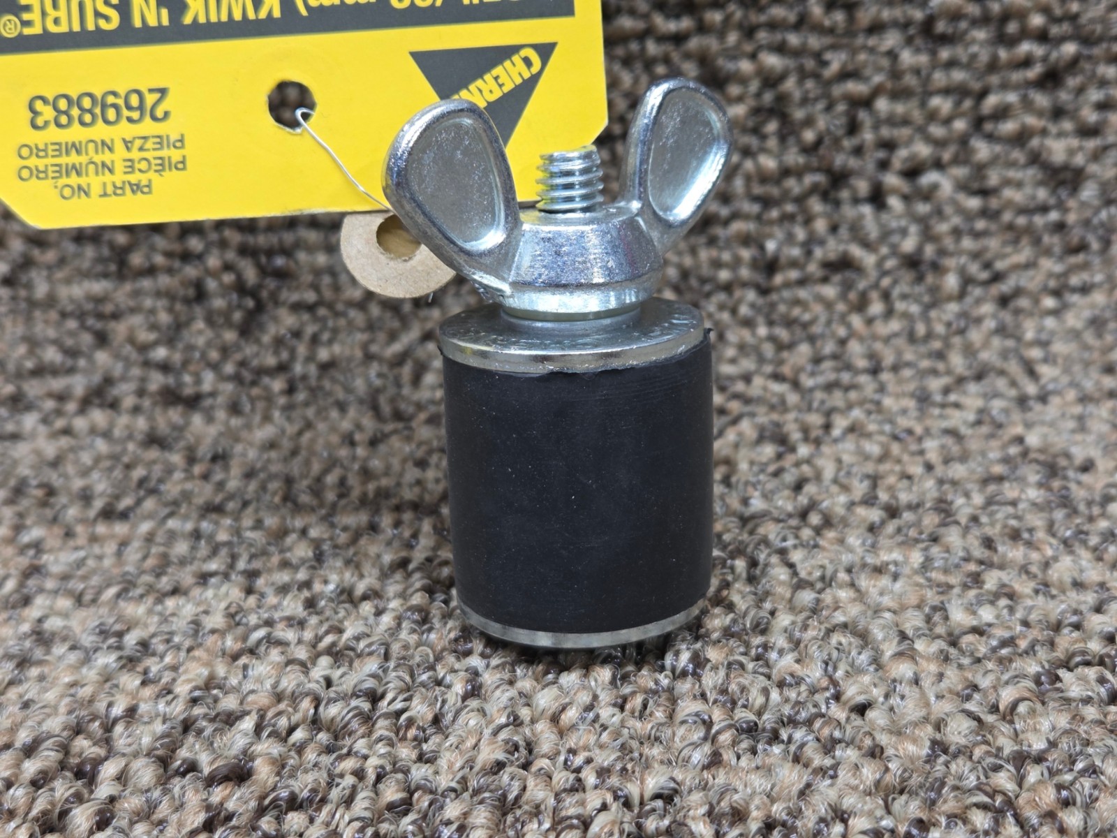 Cherne 269883 Pipe Plug, Mechanical, 1.25 In