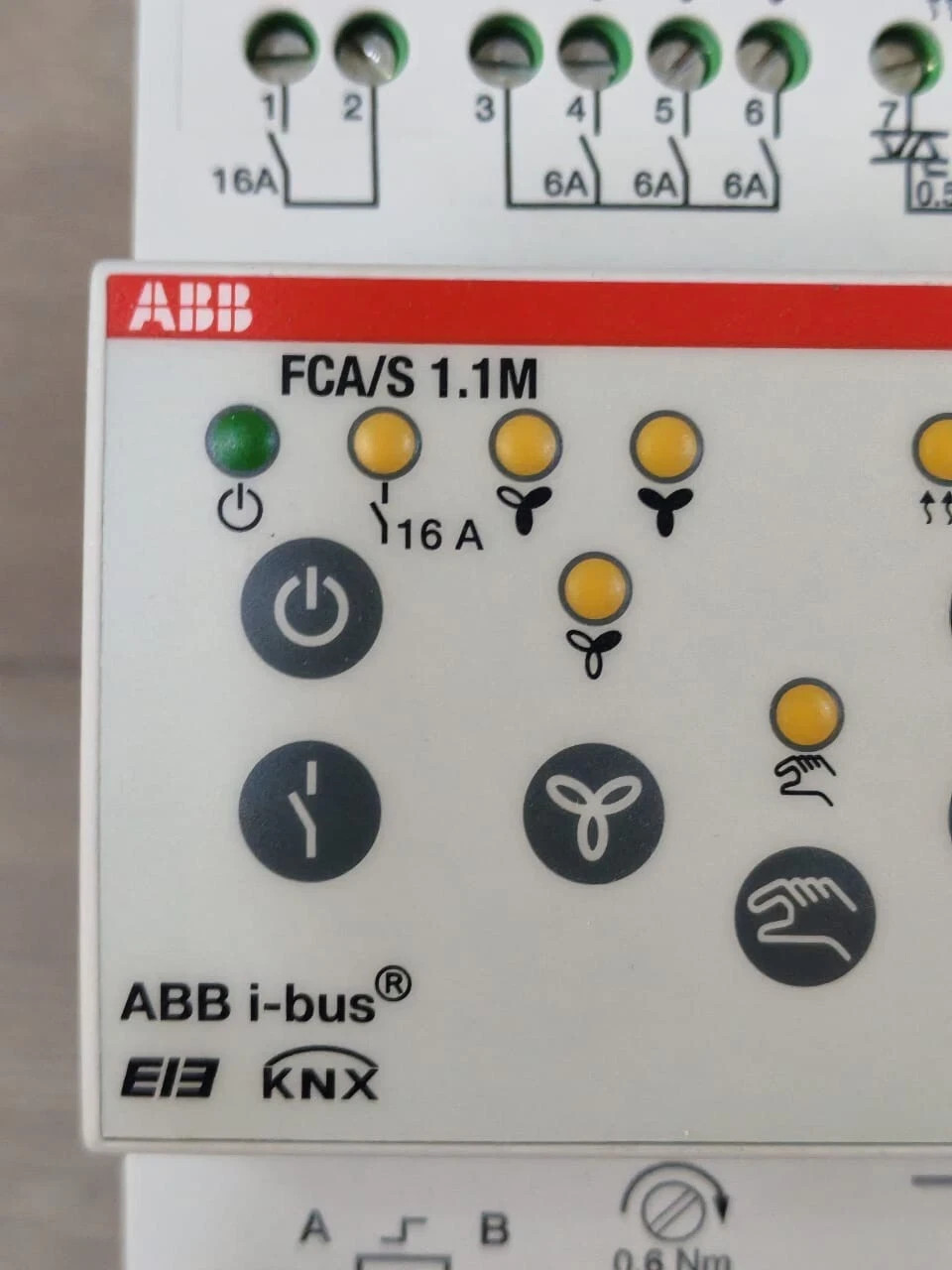 ABB FCA/S 1.1M 2CDG 110 084 R00011 FAN COIL ACTUATOR – NEW W/ FILTHY BOX
