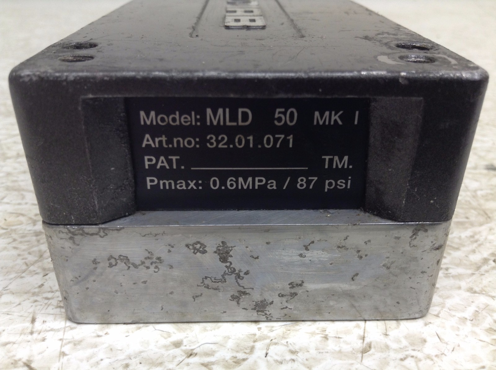 Piab MLD 50 MK 1 32.01.071 Vacuum Pump Assembly MLD50MK1