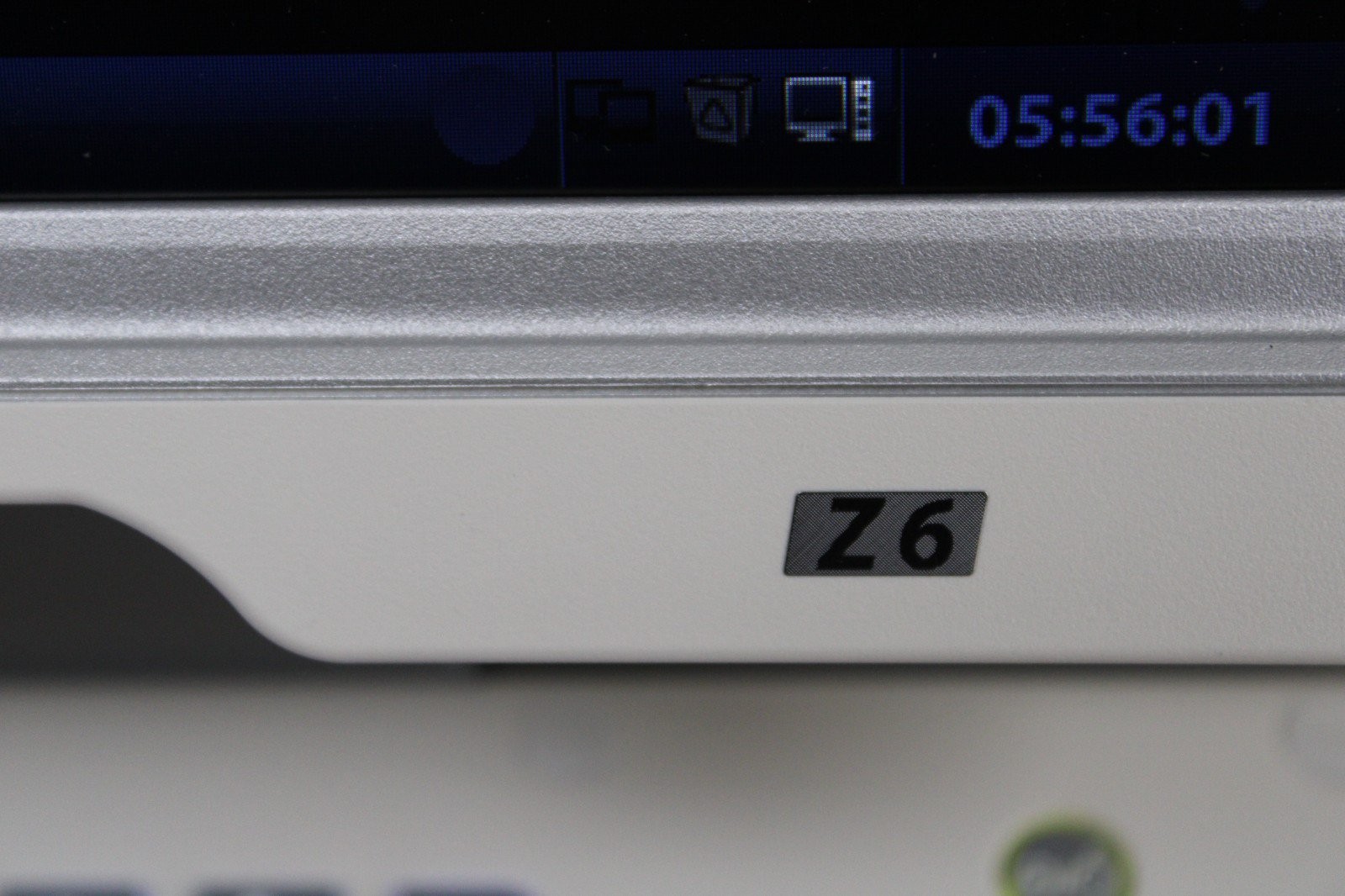 Mindray Z6 Portable Ultrasound System -missing Battery, Probe Connecter Ports