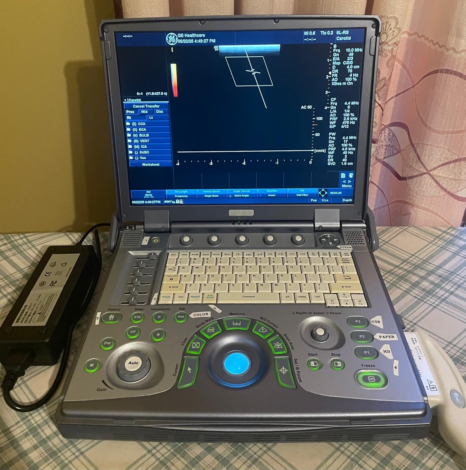 GE Logiq e BT12(2011)-ALL OPTIONS ACTIVE [Linear & Micro Convex Probe 9LRS/8CRS]