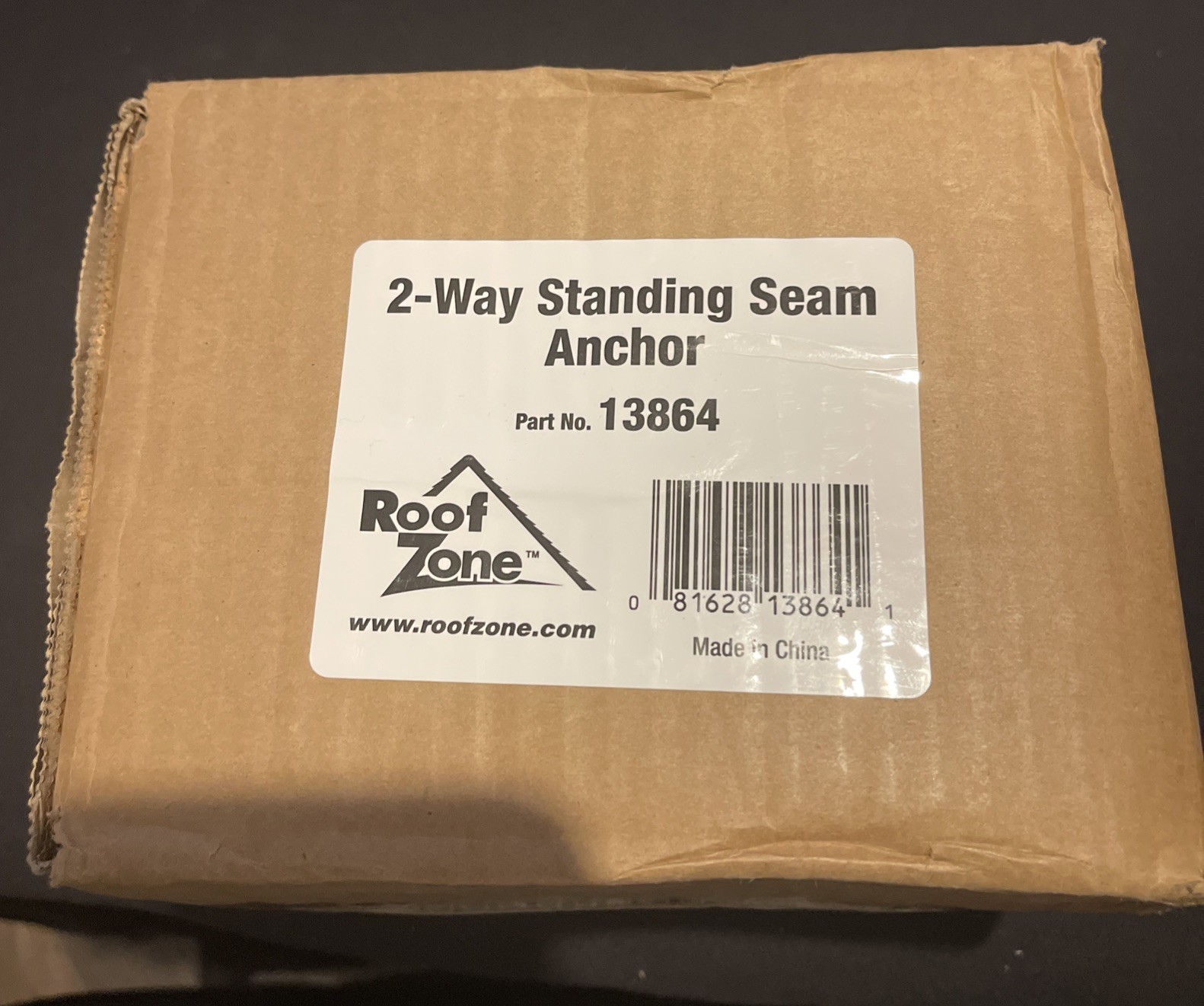 Roof Zone 2-Way Standing Seam Anchor 13864 NEW