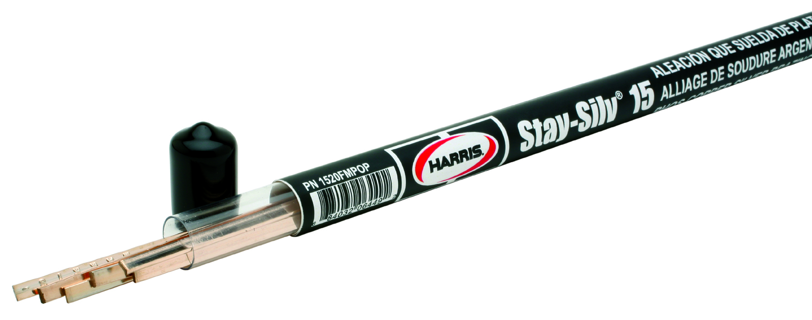 Harris Stay-Silv 15 .050″ x 1/8″ 7 Stick Tube 1520FMPOP