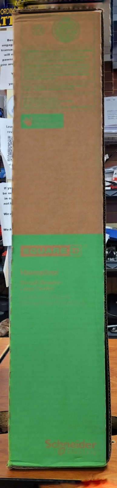 Square D 100 Amp 24-Space 48-Circuit Indoor Main Breaker Panel Box -NIB