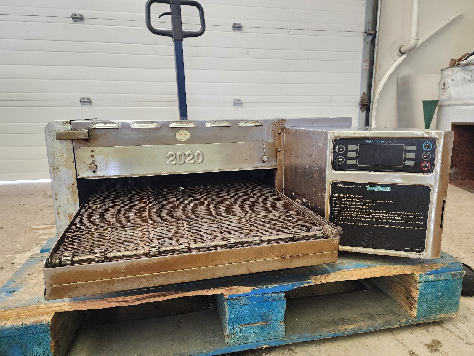TurboChef HHC2020 48″ Electric Countertop Conveyor Oven, 3 Phase