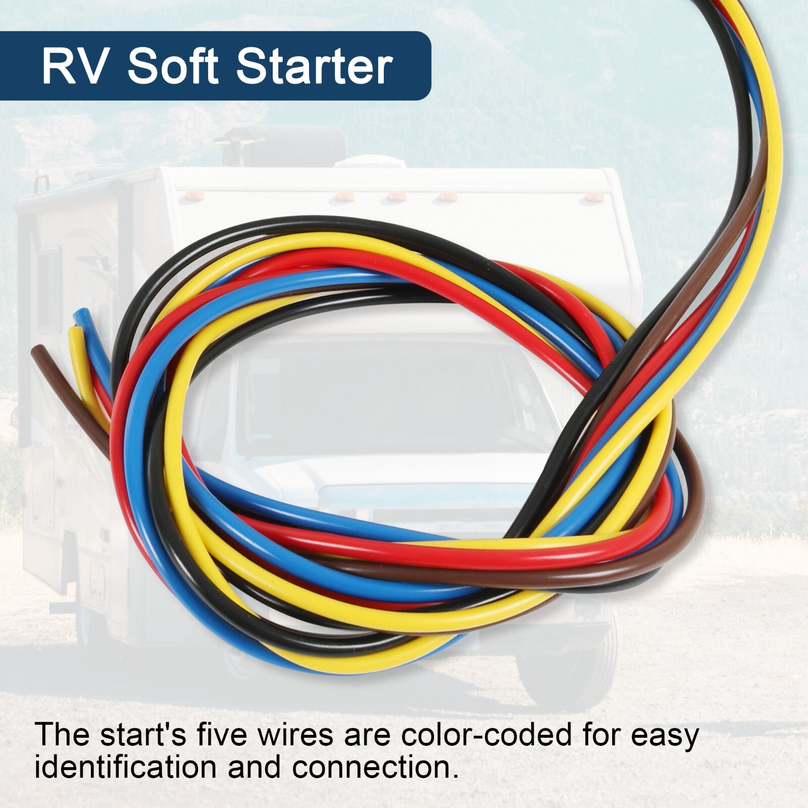 A/C Soft Starter Smart Control Kit Enables Easy Start an A/C & Appliances on RV