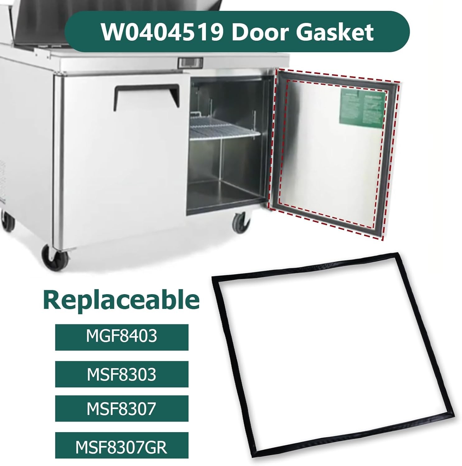 for Atosa Gasket, Door W0404519 – Replacement Part