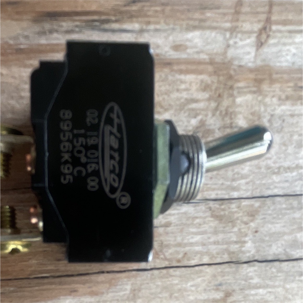 Altec 8956K95 Heavy Duty Panel Mount Toggle Switch SPST 20A 12V Screw