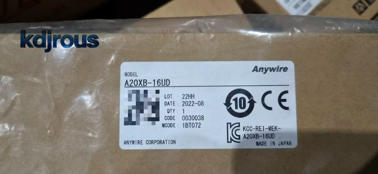 1PC NEW Anywire A20XB-16UD Relay Module overnight shipment FedEx/DHL