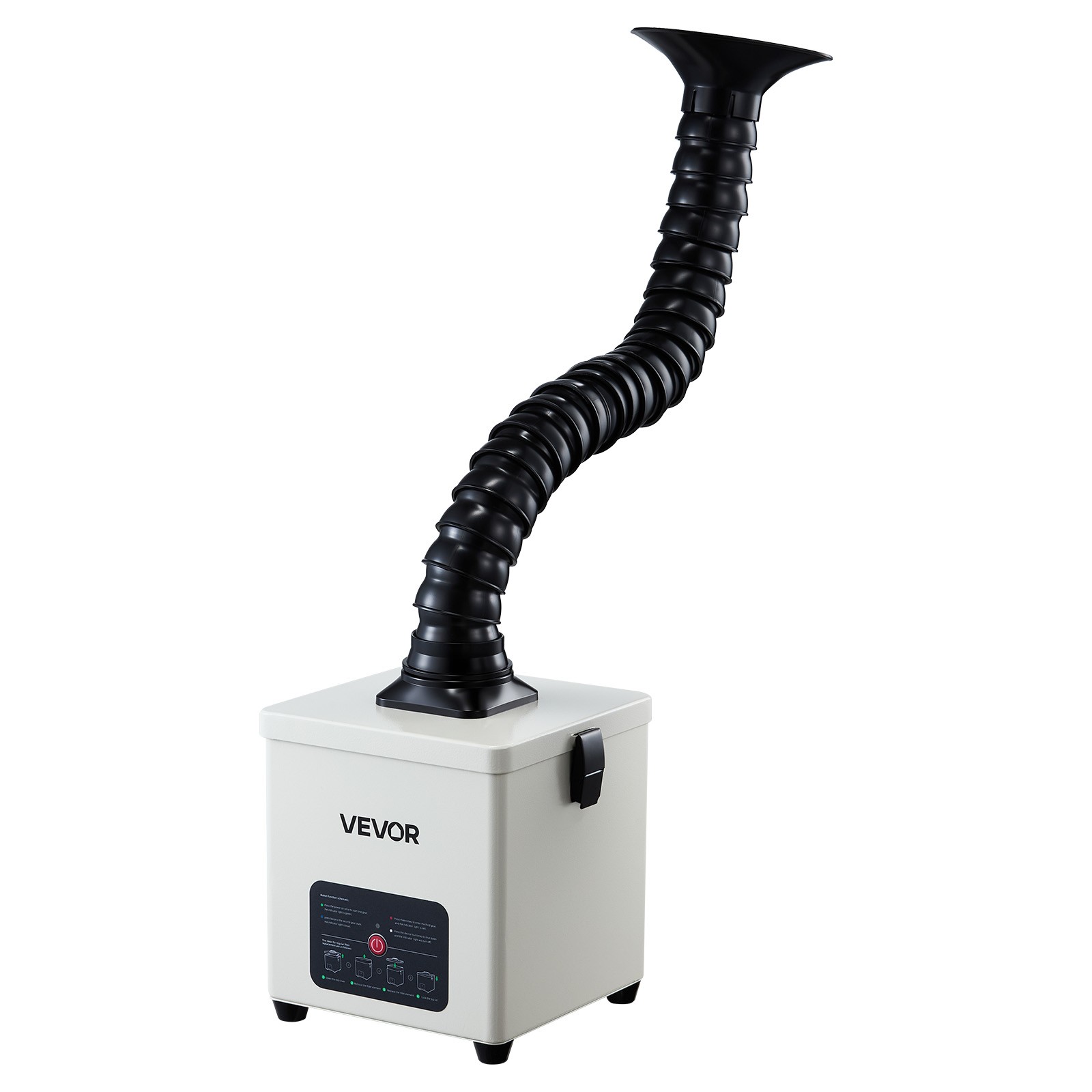 VEVOR Solder Fume Extractor 3-Stage Filtration 180m³/h Soldering Smoke Absorber