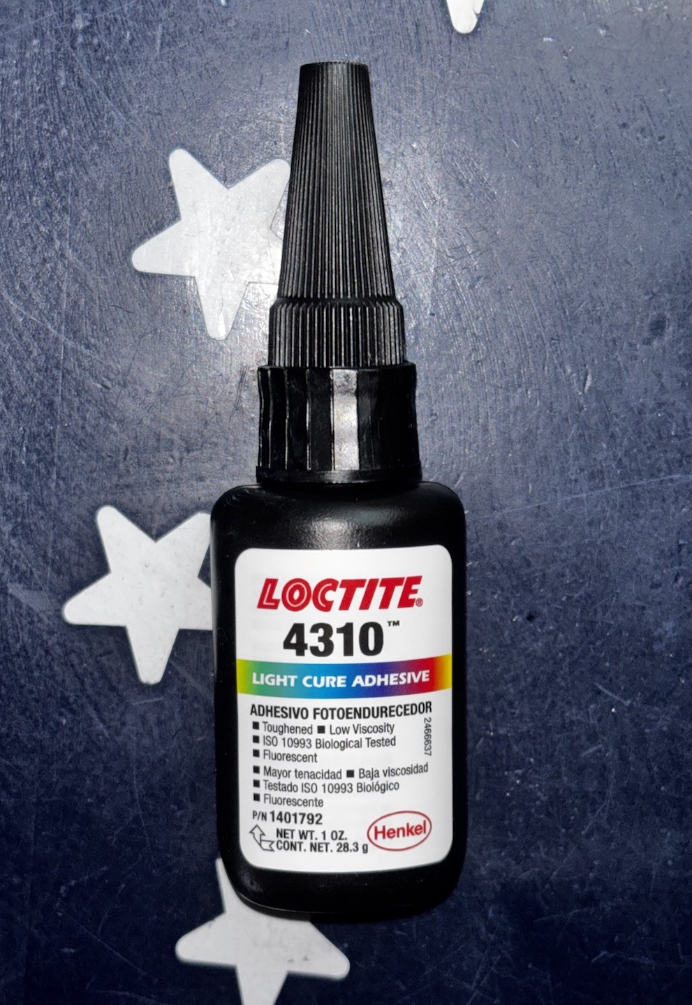 Loctite 4310 Light Cure Adhesive 1 OZ 28.3g 1401792 ONE BOTTLE