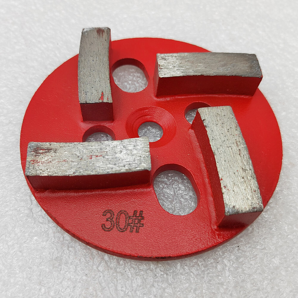 6pcs/set Diamond Grinding Head for Cement Ground Grinder Floor Polishing Sander