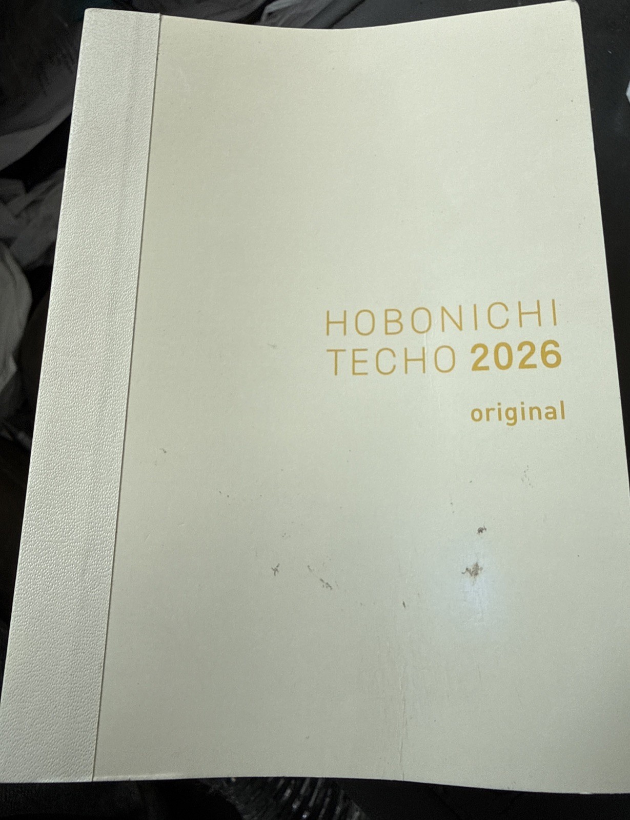 Hobonichi Techo 2026 Original- Flaw In Front Cover