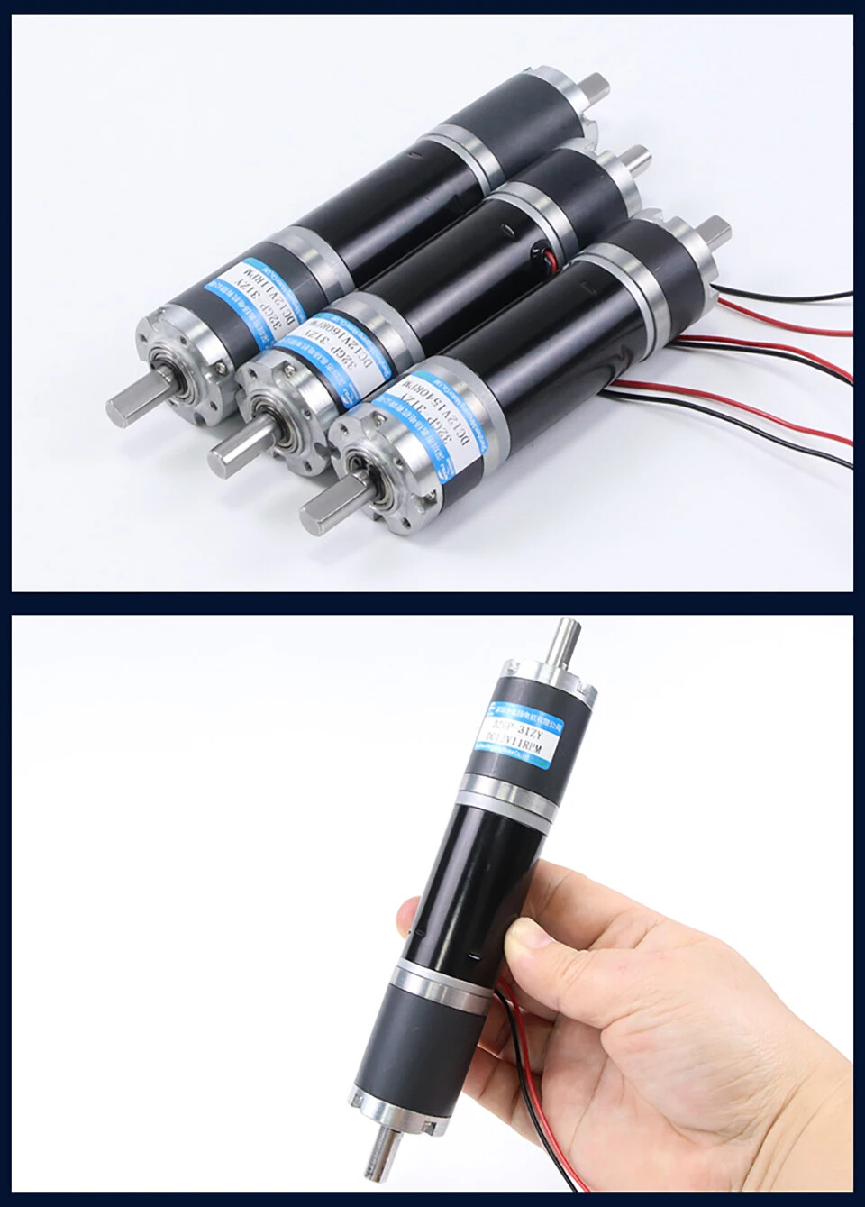 DC Geared Motor 12v24v Planetary Gearbox 32GP-31ZY Small High Torque Motor