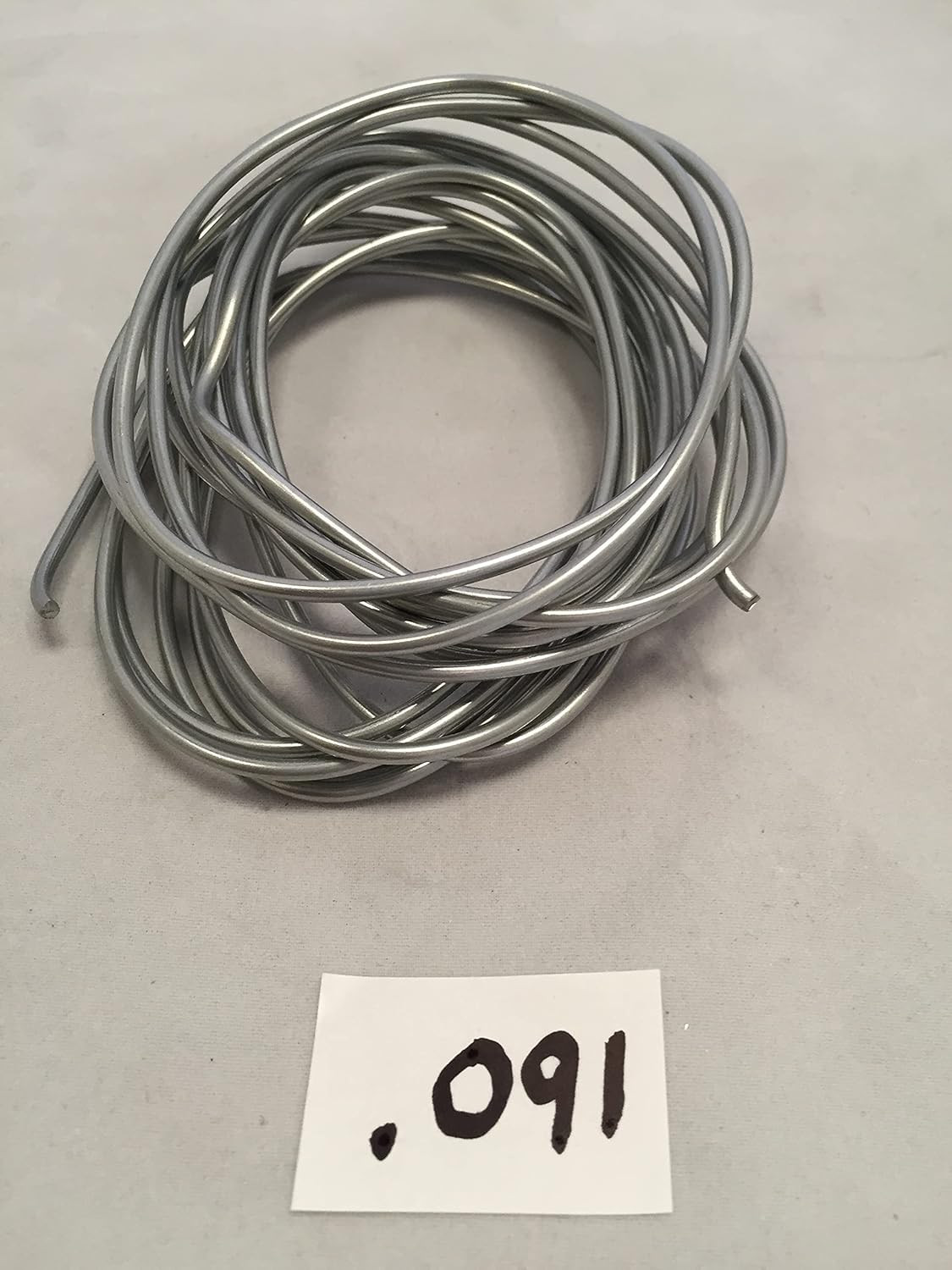 Zinc Wire .091 Inch Diameter 10 Feet 99.9% Min – Made in USA