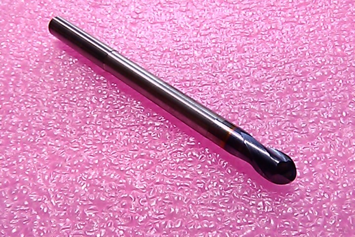WIDIA HANITA Ball Nose End Mill 8.00mm, Carbide 2-Flute 8x8x8-24×100 70N108003RT