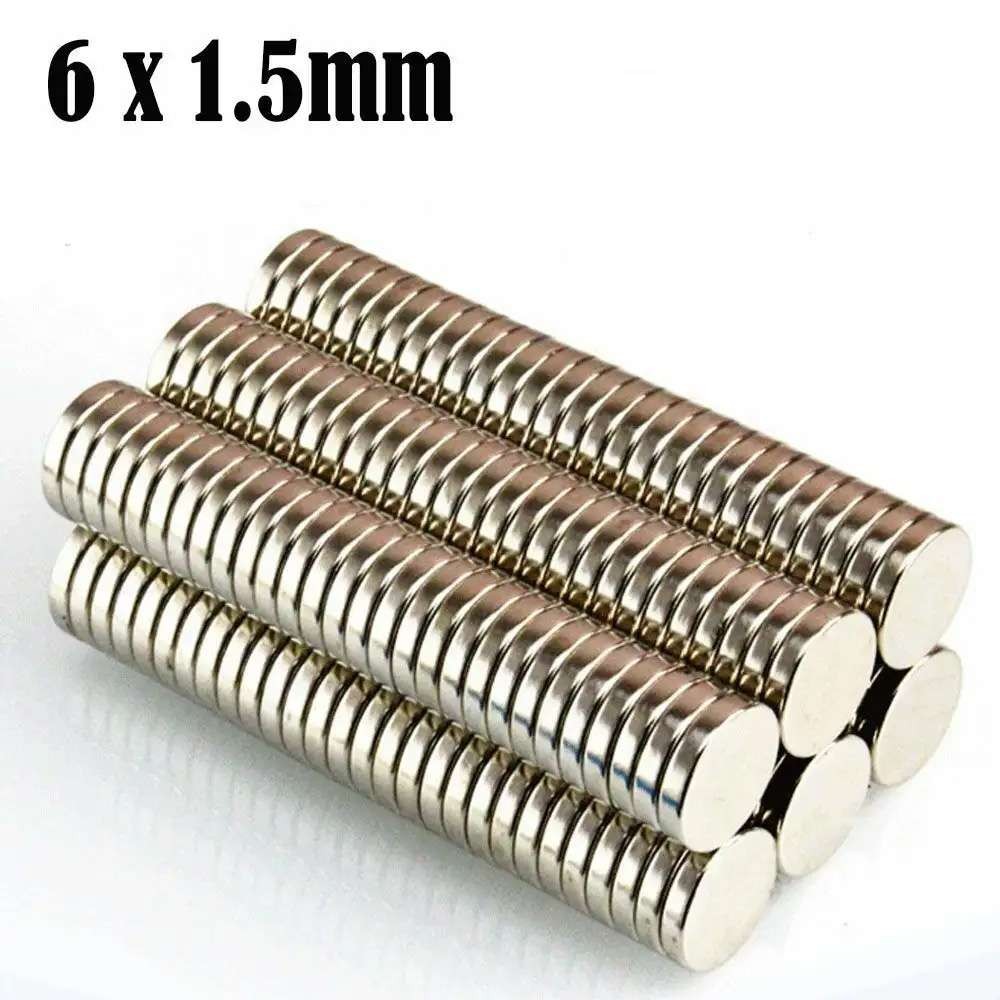 Small Large Round Neodymium Magnets N52 Super Strong Rare Earth Magnet LOT 5-100