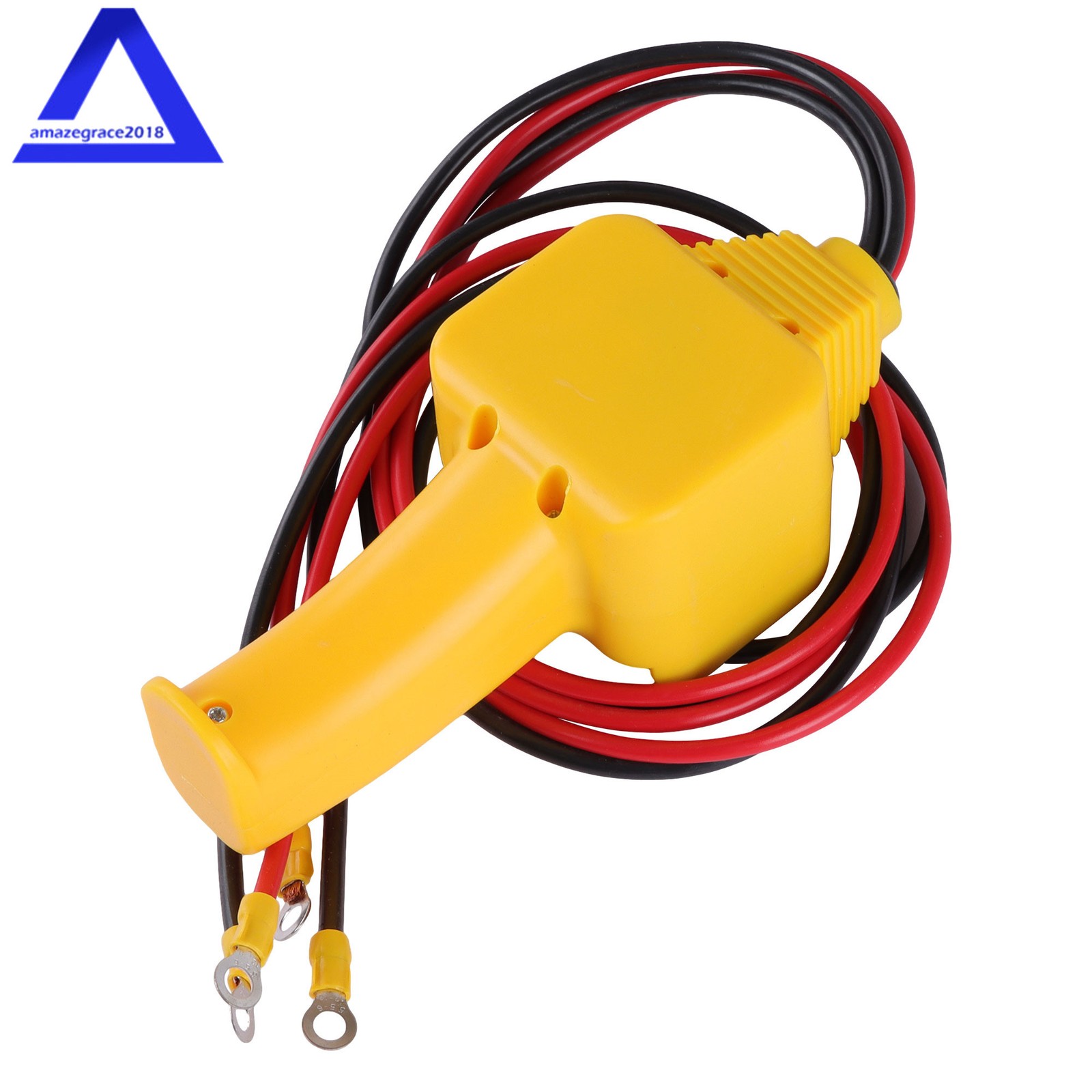 12VDC 3000LBS 1.3HP Electric Winch 32ft Synthetic Rope 2.5m Wired Remote IP55