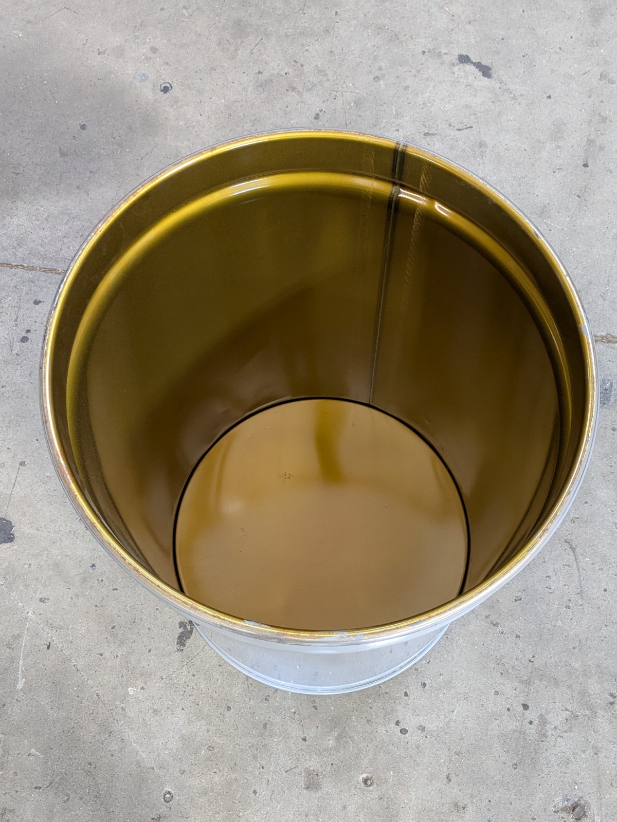 Justrite Cease-Fire Waste Receptacle 30 Gallon Steel Safety Can 26430