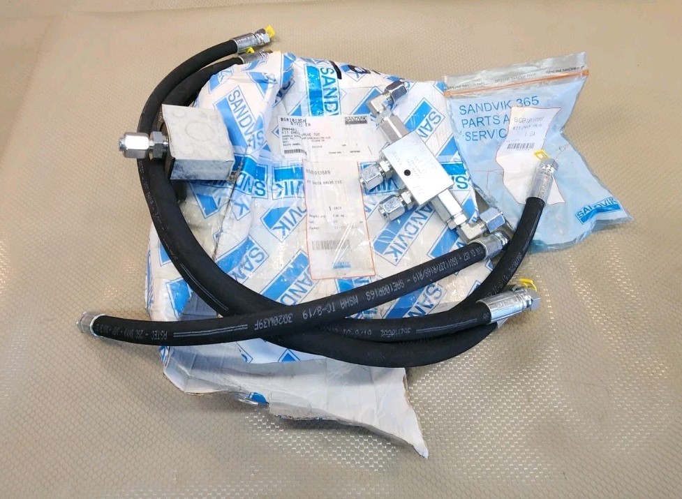Sandvik BG01013589 Check Valve Kit TUC Hydraulic Assembly 2.95kg OEM