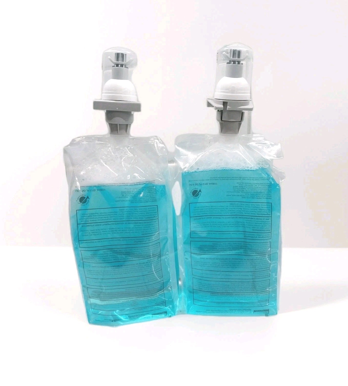 2x Rubbermaid Autofoam Soap Refill Lotion Moisturizer 1100mL Floral FG750112