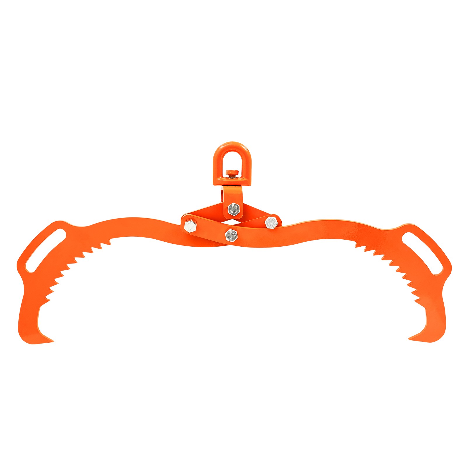VEVOR 28in Log Lifting Tongs 2 Claw Solid Steel Log Grapple Swivel Log Lifter