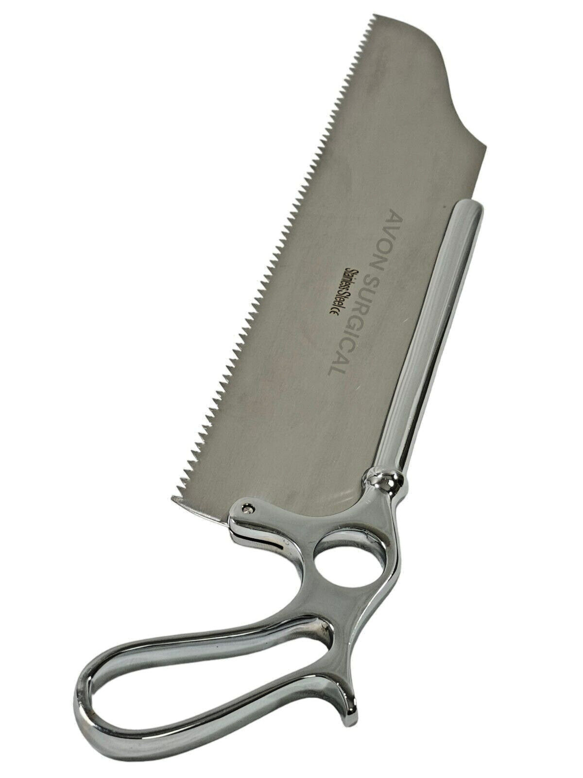 New Satterlee Bone Saw 13″ Ring Handle Orthopedic Surgical Veterinary Instrument